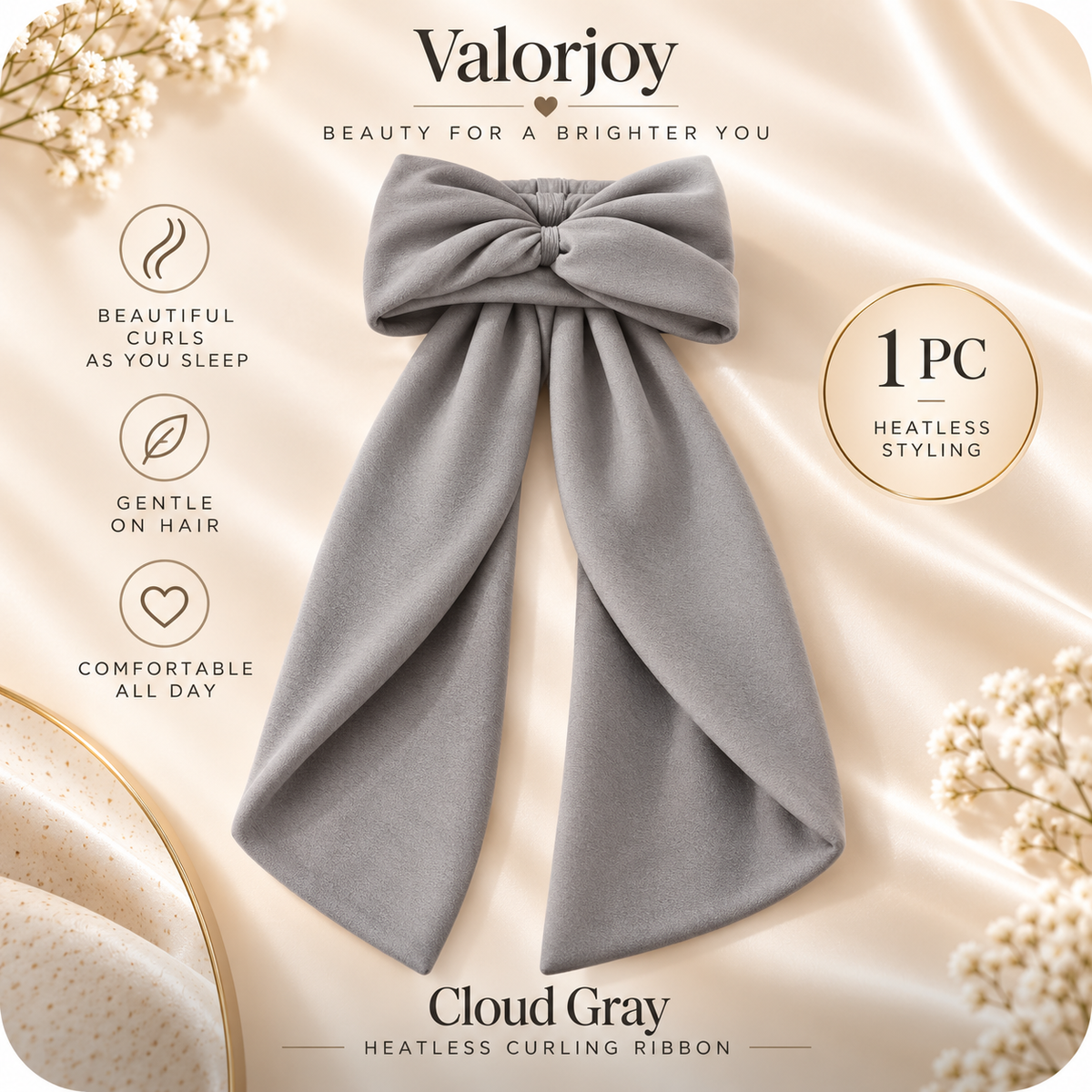 ✨ Valorjoy™ Active Curling Headband – Curl While You Move, Work & Relax