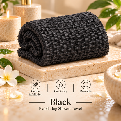 ✨ Valorjoy™ Exfoliating Shower Towel – Smooth Skin, Effortless Reach