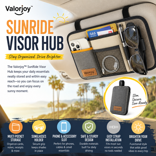 Valorjoy™ SunRide Visor Hub