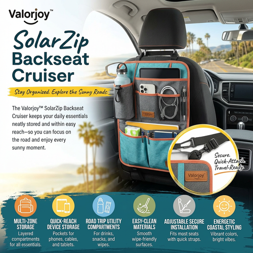 Valorjoy™ SolarZip Backseat Cruiser