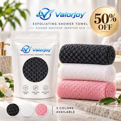 🔥 Valorjoy™ Exfoliating Shower Towel — Extra Towel Deal