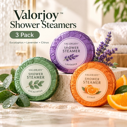 Valorjoy™ Shower Steamers – 3 Pack Aromatherapy Set
