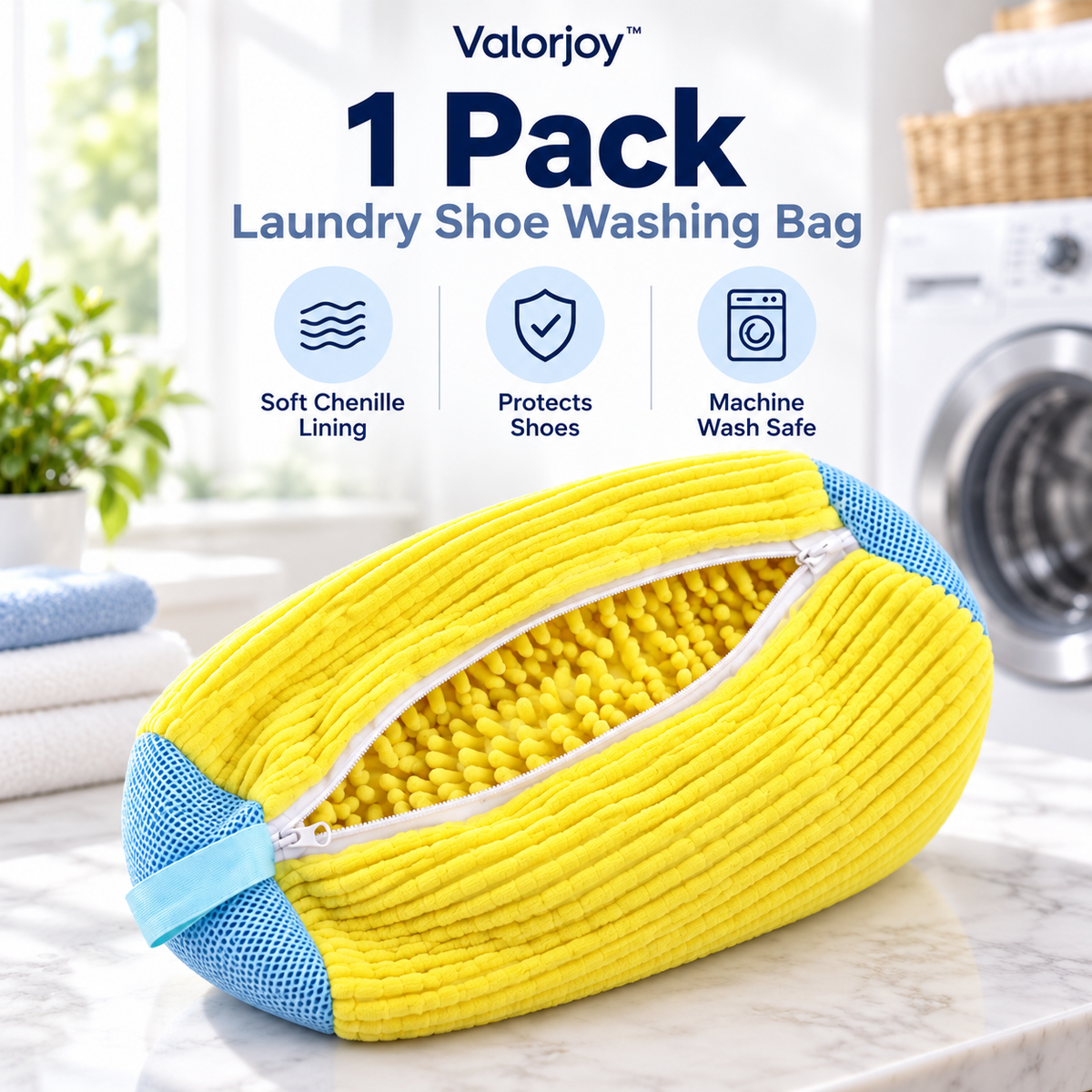 ✨Valorjoy™ Sneaker Care Washing Bag – Protect Your Shoes During Every Wash