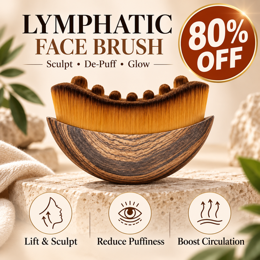 ✨Valorjoy™Lymphatic Face Brush – De-Puff, Sculpt & Define Your Face