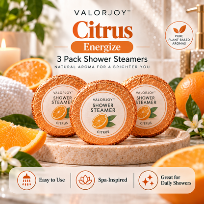 Valorjoy™ Shower Steamers – 3 Pack Aromatherapy Set