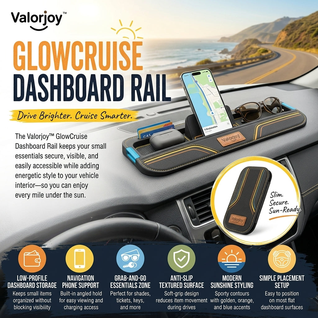 Valorjoy™ GlowCruise Dashboard Rail