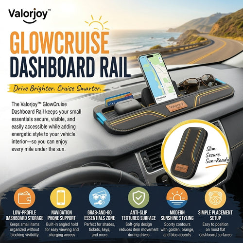 Valorjoy™ GlowCruise Dashboard Rail