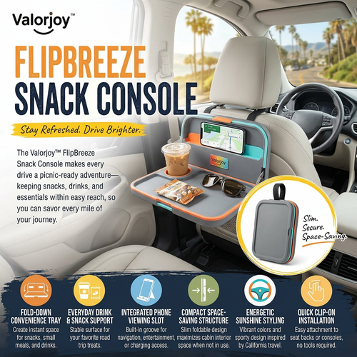 Valorjoy™ FlipBreeze Snack Console