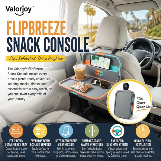 Valorjoy™ FlipBreeze Snack Console