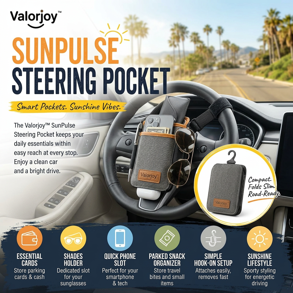 Valorjoy™ SunPulse Steering Pocket